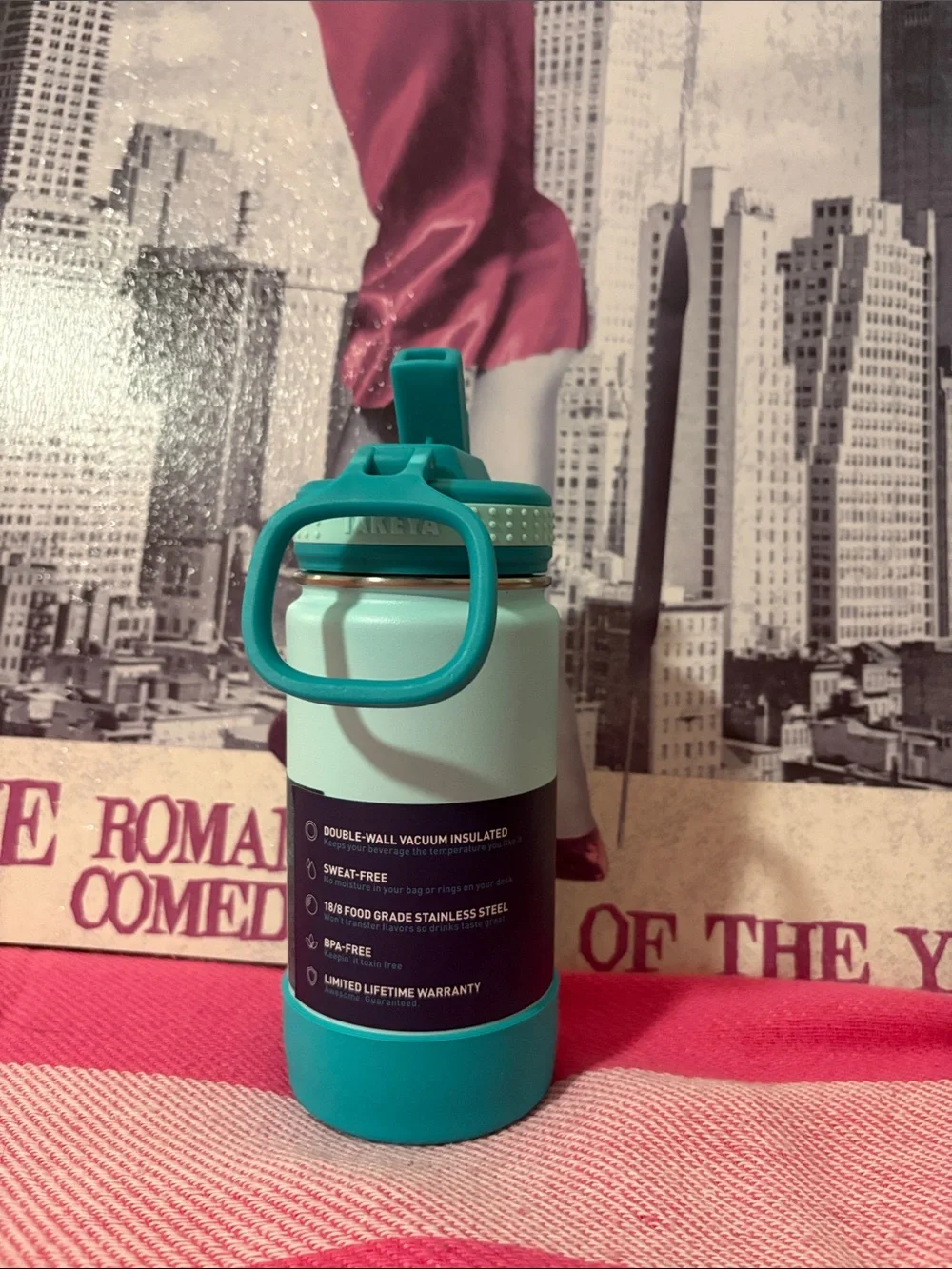 Takeya Mint Green Insulated Straw Bottle - 24 oz